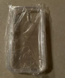 ORIbox for iPhone 14 Case for iPhone 13 Case, Heavy Duty Shockproof Anti-Fall Clear Case Crystal Clear 42 71XOPmooSOL