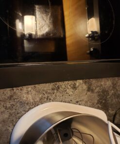 DSYJ Silicone Stove Gap Covers 2 Pack, Heat Resistant Oven Gap Filler Seals Gaps Between Stovetop and Counter, Easy to Clean (25 Inches, Black) 30 71XOVLnlteL