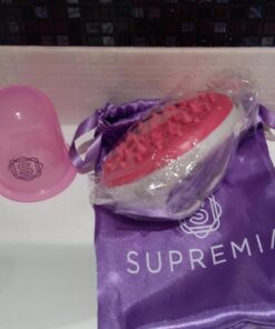 Anti Cellulite Vacuum 2 Cups Set Medical Silicone with Cellulite Massager Remover and Exfoliating Facial Brush for Perfect Body 35 71XP 0pH2gL