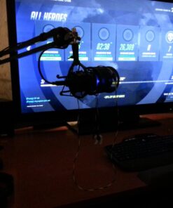 Audio-Technica AT2020USB+ Cardioid Condenser USB Microphone, With Built-In Headphone Jack & Volume Control, Perfect for Content Creators (Black) AT2020USB+ Black 52 71XP4iTJ3PL