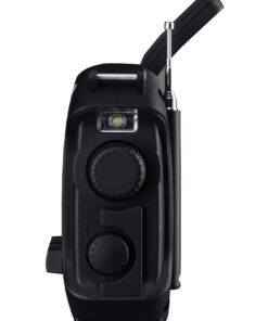 Kaito KA500 5-way Powered Emergency AM/FM/SW NOAA Weather Alert Radio with Solar,Dynamo Crank,Flashlight and Reading Lamp, Color Black 39 71XP6zFuInL