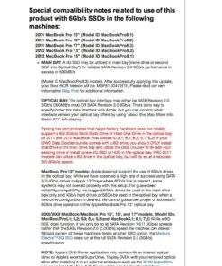 OWC Data Doubler, Optical to SATA HD Converter Bracket Solution for Mac Laptops, (OWCDDAMBS0GB) 30 71XPjcjrL