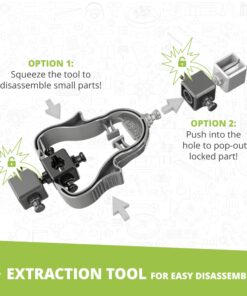 Engino Inventor - 30-IN-ONE |BUILD 30 Motorized Models | Assemble Drag Racer, Drawbridge, Truck , T-Rex, Helicopter, Elevator and so much more | STEM Construction Kit 13 71XQhj8zdwL