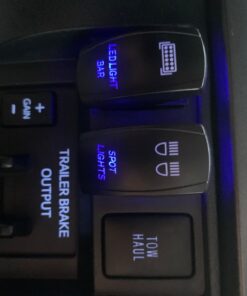 MicTuning MIC-LSS1 5Pin Spot Rocker Switch On-Off LED Light 20A 12V, Blue 26 71XS1OaH5hL