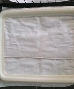 IRIS USA Small Pet Training Pad Holder, Dark Gray 17"x17" 51 71XS53iPMZL