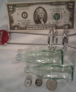 TableCraft Coca-Cola Salt and Pepper Shaker Set with Chrome Plated Metal Rack, Coca-Cola Salt and Pepper Shaker Set 24 71XSwP sYL