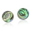 AeraVida Cute 6mm Inlay Abalone Round .925 Silver Stud Earrings, 34 71XTv7p1nnL