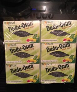 Black Soap 12 Bar Value Pack By Dudu Osun For African American Skin Care Each Soap Bar Contains Shea Butter 32 71XU SEXwTL