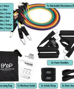 Alternative view of Black Mountain Products - Ultimate Resistance Band Set with Starter Guide