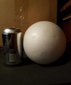 LA Crafts Brand 6" Smooth Foam Craft Ball- Polystyrene (Not Styrofoam) - 12 Pack 19 71XUvy0arWL