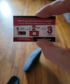 KeylessOption Keyless Entry Remote Control Car Key Fob Replacement for KBRASTU15, CWTWB1U733-Red Red 20 71XV78YRXL