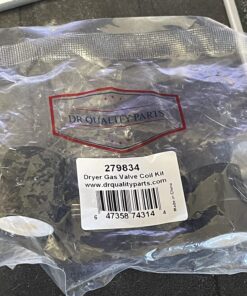 Exact Fit 279834 Dryer Gas Valve Ignition Solenoid Coil Kit - For Dryers Premium Replacement Part by DR Quality Parts 35 71XVAOFp3L