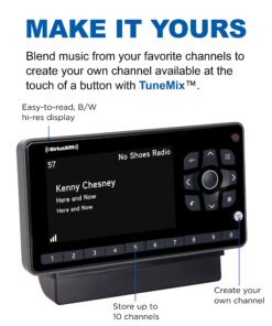 SiriusXM SXEZR1V1 Onyx EZR Satellite Radio with Vehicle Kit - Enjoy SiriusXM in Your Existing Car Stereo and Beyond with This Dock and Play Radio Satellite Radio + Vehicle Kit 22 71XW7pT4M4L