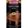 Weiman Wood Cleaner and Polish Wipes - Clean, Polish & Protect Wood Furniture, 30 Count 30 Count (Pack of 1) 50 71XWkkKghhL