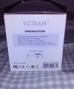 YCCSKY Power Supply for Xbox 360 Slim AC Adapter Power Supply Brick Charger with Cable for Xbox 360 Slim 36 71XXRE4ZWQL