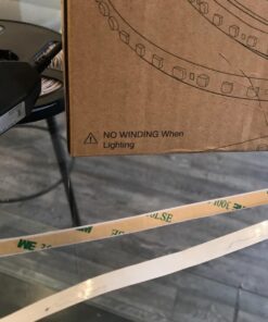 Onforu White LED Strip Lights, 32.8FT 6000K Super Bright Dimmable Tape Light Kit, 600 LEDs Daylight Christmas Rope Light, 12V Flexible Strip Lighting for Mirror, Under Cabinet, Home, Bedroom Daylight White 39 71XXcHX8beL