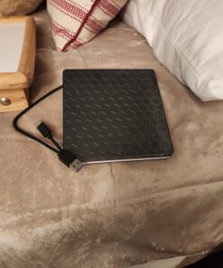 External DVD Drive, Amicool USB 3.0 Type-C CD DVD +/-RW Optical Drive USB C Burner Slim CD/DVD ROM Rewriter Writer Reader Portable for PC Laptop Desktop MacBook Mac Windows 7/8.1/10 Linux OS Apple 35 71XXkwf0MHL