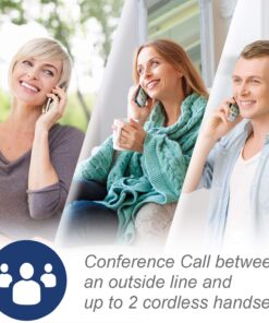 VTech CS6719-16 DECT 6.0 Phone with Caller ID/Call Waiting, 1 Cordless Handset, Red 1 Handset 20 71XXuOaBMsL 2