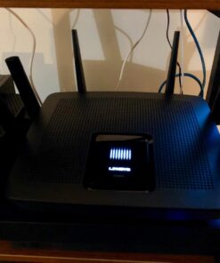Linksys WiFi 5 Router, Tri-Band, 3,000 Sq. ft Coverage, 25+ Devices, Speeds up to (AC5400) 5.4Gbps - EA9500 AC5400 3000 ft, 25+ Devices 38 71XYjoLMmBL