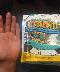 Mad Mattr Super-Soft Modelling Dough Compound That Never Dries Out by Relevant Play, 10 Ounces, Teal 10oz 11 71XYmB31RaL