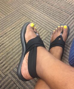 Sanuk Women's Yoga Sling 2 Sandal 11 Black 15 71XZ3289VFL