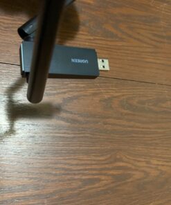 UGREEN USB WiFi Adapter, WiFi Adapter with AC1300 5dBi High Gain Dual Antennas, 5G/2.4G Dual Band, 164ft Wide Range, USB 3.0 WiFi Adapter for Desktop PC Laptop, Support Windows 11/10/8.1/8/7 63 71XZ5tyDSQL