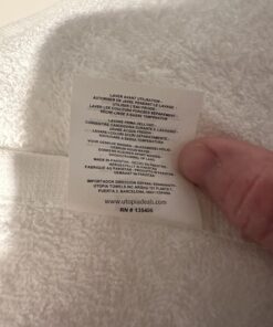 Utopia Towels Cotton Washcloths Set - 100% Ring Spun Cotton, Premium Quality Flannel Face Cloths, Highly Absorbent and Soft Feel Fingertip Towels (24 Pack, White) 24 41 71XZ6pG3YtL