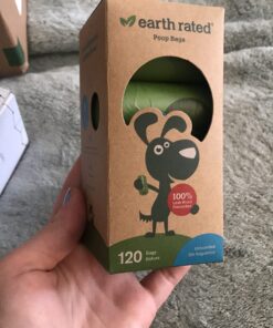 Earth Rated Dog Poop Bags, Guaranteed Leak Proof and Extra Thick Waste Bag Refill Rolls For Dogs, Unscented, 120 Count 120 Bags 37 71XZCcrxV8L