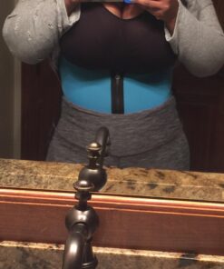 Valentina Womens Hot Thermo Body Shaper Neoprene Slimming Pants Thighs Workout Sauna Suit Waist Tummy Control for Weight Loss Black XXL = US Size L - XL 19 71XZXV3OKUL