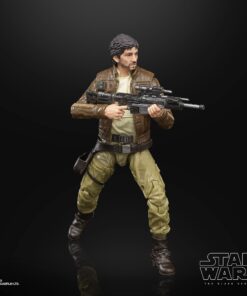 STAR WARS The Black Series Captain Cassian Andor 6-Inch-Scale Rogue One: A Story Collectible Figure, Toys for Kids Ages 4 and Up 1 Count (Pack of 1) 18 71Xa djF2hS