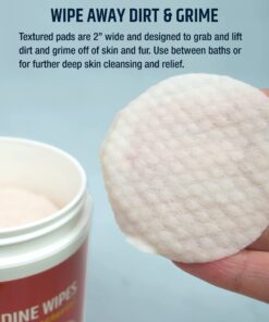 Pet MD Topical Wipes for Cleansing - with Aloe for Cats and Dogs - 50 Count 28 71Xa7FTNhhL