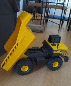 Funrise Tonka Steel Mighty Dump Truck, Yellow, Black, 10.25" x 16.75" x 7.75" (902050AZ01) Single Frustration-Free Packaging 44 71XbR1pWAL