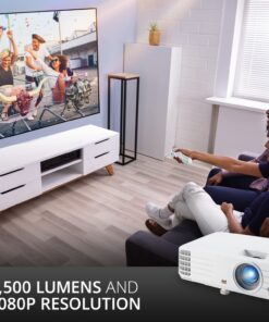 Alternative view of ViewSonic PX701HDH 1080p Projector, 3500 Lumens, Supercolor, Vertical Lens Shift, Dual HDMI, 10w Speaker, Enjoy Sports and Netflix Streaming with Dongle 1080p, 3500 Lumens
