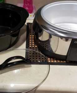 Crock-Pot 6 Quart Programmable Slow Cooker and Food Warmer Works with Alexa, Stainless Steel (2139005) Programmable Stainless Steel 49 71XbcFLPIcL