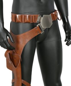 WELLMILLER Han Solo Cosplay Belt Holster Pu Leather Costume Accessories Props Update Version 21 71Xc1 GdUxL