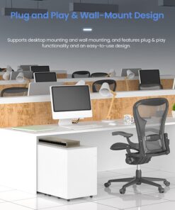 Tenda TEG1016M, 16 Port Gigabit Ethernet Switch, Unmanaged Network Switch Hub, Traffic Optimization, Plug & Play, Fan-Less Metal Design, Limited Lifetime Protection 11 71XciEtlufL