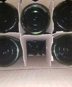 Green Wine Bottles, 750 ml Capacity (Pack of 12) 28 71Xd537NFEL