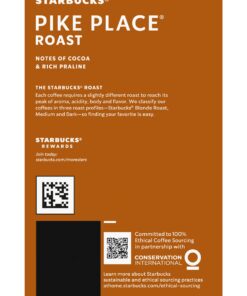 Starbucks Pike Place Roast, K-Cup Portion Pack for Keurig K-Cup Brewers, 24 K-Cups (Pack of 2) 13 71XeU8RIZqL
