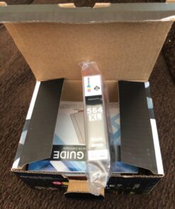 GPC Image Compatible Ink Cartridge Replacement for HP 564XL 564 XL Compatible with DeskJet 3520 3522 Officejet 4620 Photosmart 5520 6510 7520 7525 Printer (4 Black) 38 71XeiGLqqVL