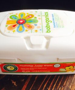 Babyganics Flushable Wipes, 60 ct, 3 pack, Packaging May Vary 30 71Xf 6ZDkML