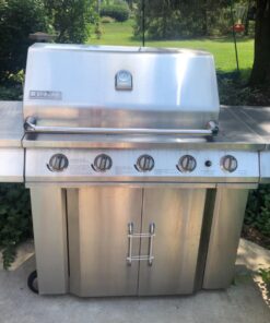 Hongso SPA231 (4-Pack) Stainless Steel BBQ Gas Grill Heat Plate, Heat Shield, Heat Tent, Burner Cover, Vaporizor Bar, and Flavorizer Bar for Costco Kirland, Jenn-air, Nexgrill, Lowes (17 3/4 4-Pack 13 71XfInmprSL