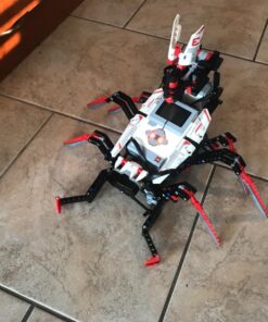 LEGO MINDSTORMS EV3 31313 Robot Kit with Remote Control for Kids, Educational STEM Toy for Programming and Learning How to Code (601 Pieces) Standard 27 71XfUBEUe3L