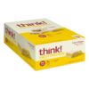 think! Protein Bars, High Protein Snacks, Gluten Free, Kosher Friendly, Lemon Delight, Nutrition Bars, 2.1 Oz per Bar, 10 Count (Packaging May Vary) 10 Count (Pack of 1) 27 71XfUTZJUL