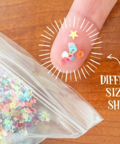 Colorful Manicure Glitter Confetti 1.8oz/50g Mixed Shapes Size 3mm Great for Party Décor, DIY Crafts, Premium Nail Art Etc.. 42 71Xg4RQhNrL