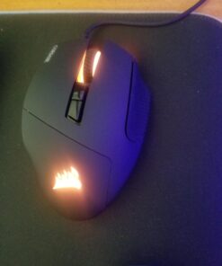 Corsair Scimitar Pro RGB - MMO Gaming Mouse - 16,000 DPI Optical Sensor - 12 Programmable Side Buttons - Black 39 71XhNymiwpL