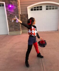 Rubie's DC Superhero Girl's Harley Quinn Costume, Large 21 71XhjBTcD2L
