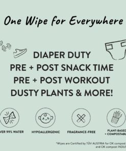 The Honest Company Clean Conscious Wipes | 99% Water, Compostable, Plant-Based, Baby Wipes | Hypoallergenic, EWG Verified | Pattern Play, 720 Count 72 Count (Pack of 10) 27 71Xigsm347L