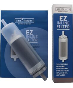 Still Spirits Ez Inline Filter - Carbon Filter for Alcohol Filtration. 6 71Xii 8RLQS
