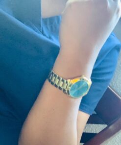 Michael Kors MK3265 Women's Slim Runway Gold-Tone Stainless Steel Bracelet Watch 18 71Xij0GbMNL