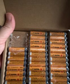 Amazon Basics 36-Pack AAA Alkaline High-Performance Batteries, 1.5 Volt, 10-Year Shelf Life 36 Count (Pack of 1) 32 71XjYazeOfL
